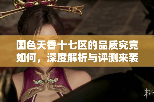 国色天香十七区的品质究竟如何，深度解析与评测来袭