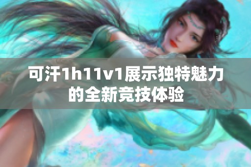 可汗1h11v1展示独特魅力的全新竞技体验