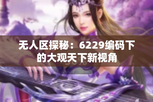 无人区探秘：6229编码下的大观天下新视角