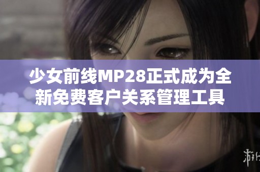 少女前线MP28正式成为全新免费客户关系管理工具