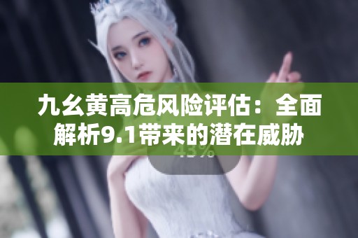 九幺黄高危风险评估：全面解析9.1带来的潜在威胁