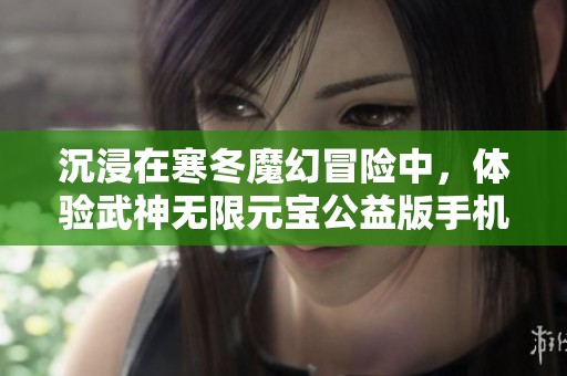 沉浸在寒冬魔幻冒险中，体验武神无限元宝公益版手机游戏